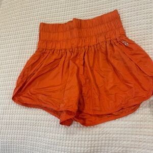 FP Movement by Free People Vibrant Orange Athletic Shorts